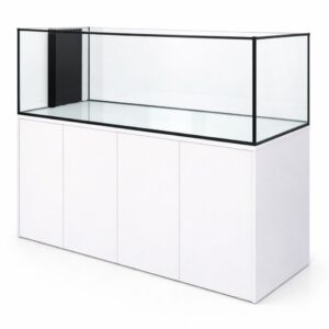 120 GAL 48x24x24 PENINSULA STARPHIRE GLASS TANK- BLACK STAND