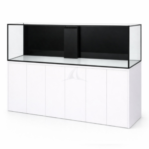 200 GAL 84x24x24 STARPHIRE GLASS TANK- BLACK STAND