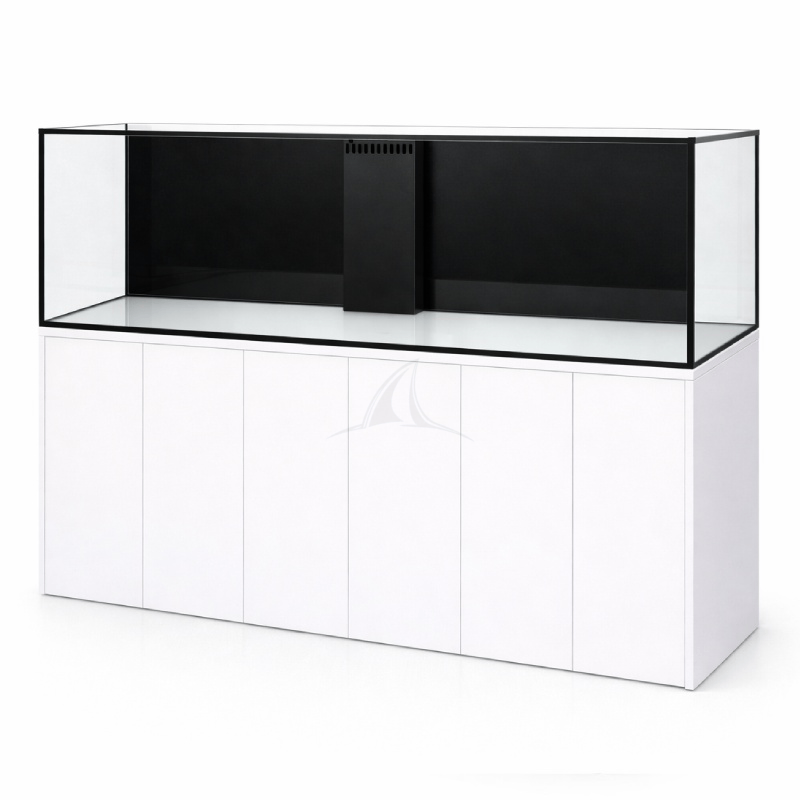 225 GAL 72x30x24 STARPHIRE GLASS TANK- WHITE STAND