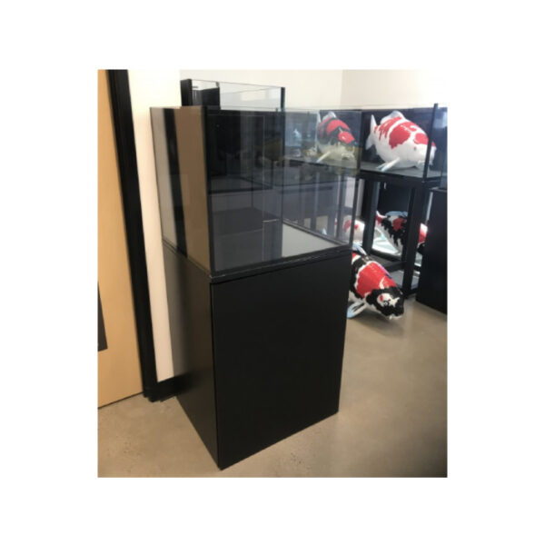 40 GAL 24x20x20 MARINE AQUARIUM- BLACK STAND