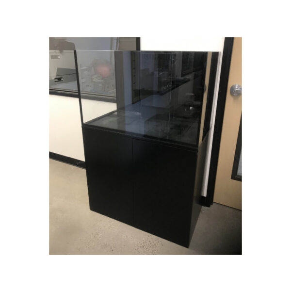 60 GAL 36x20x22 MARINE AQUARIUM- BLACK STAND