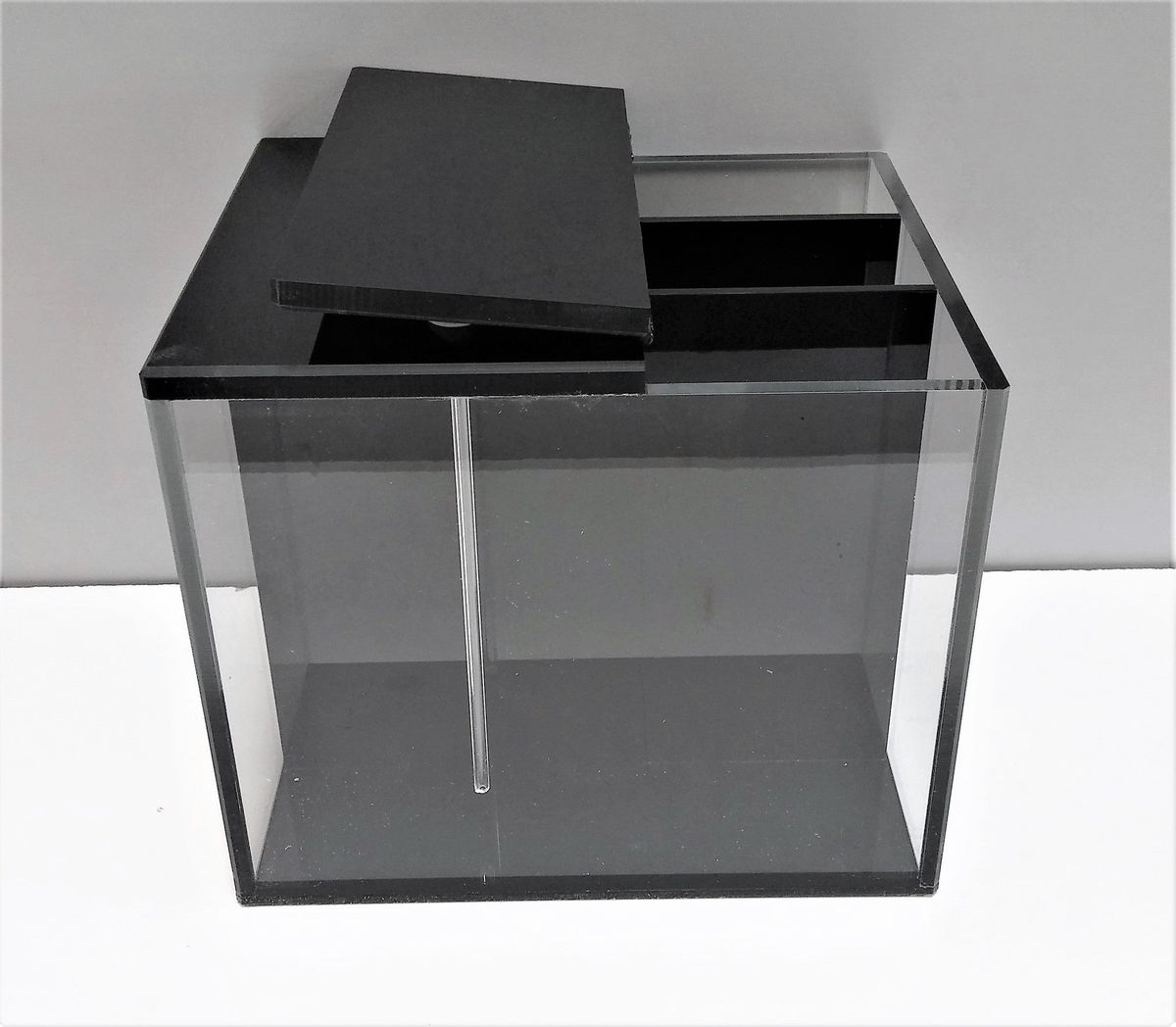3 Part Dosing Container - Black & Clear, photo 5