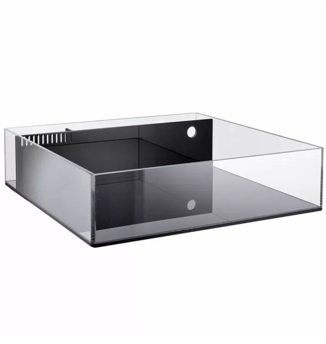 REF# 246AIO 24x24x6 - 3/8" thick rimless All In One Frag tank