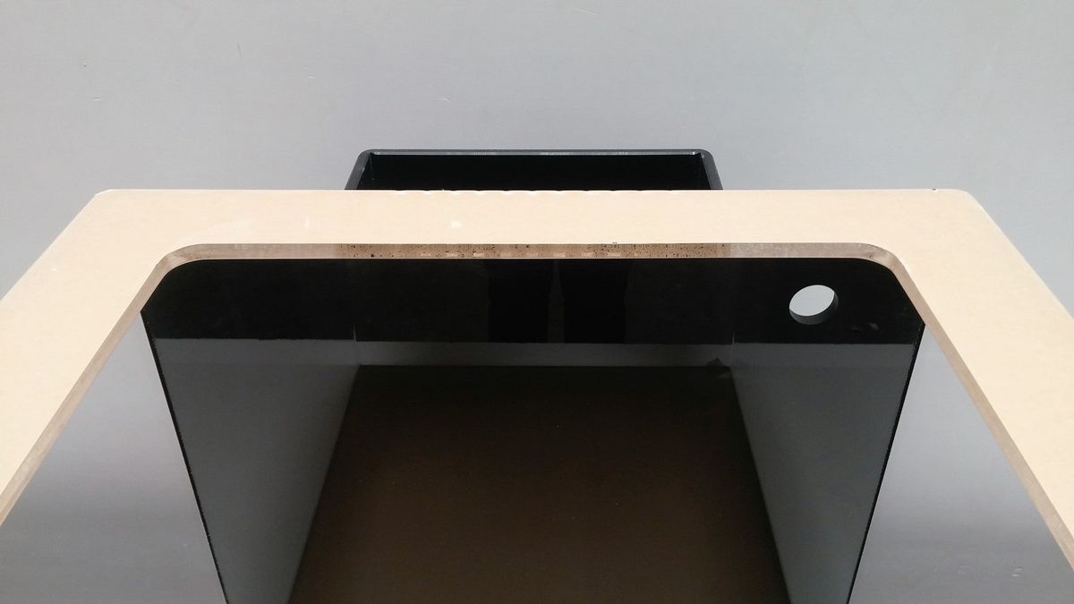 REF# COM16 - Cube Tank Combo - Tank, Basic Sump, and Black Stand, photo 5