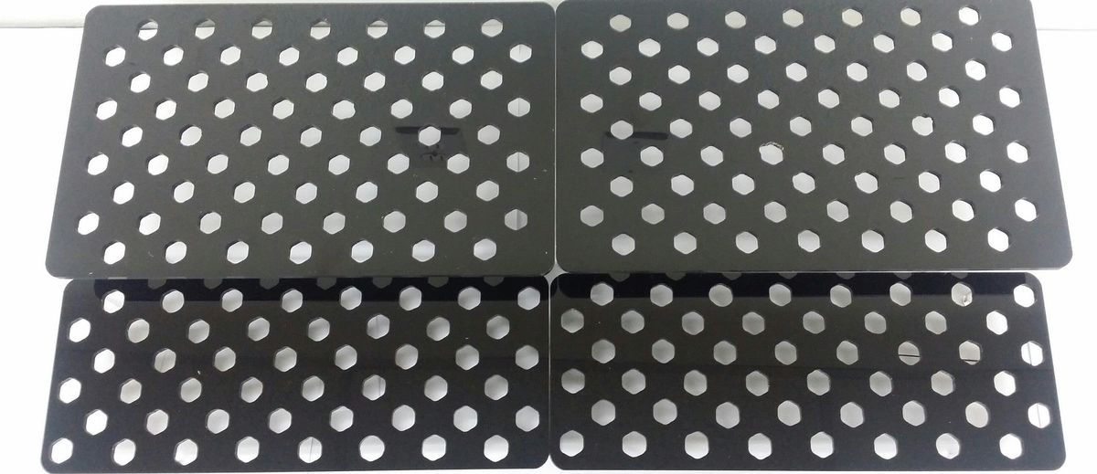 REF# FR101 2 Tier Staggered Frag Racks 4 Racks Per Set (8 Sizes), photo 2