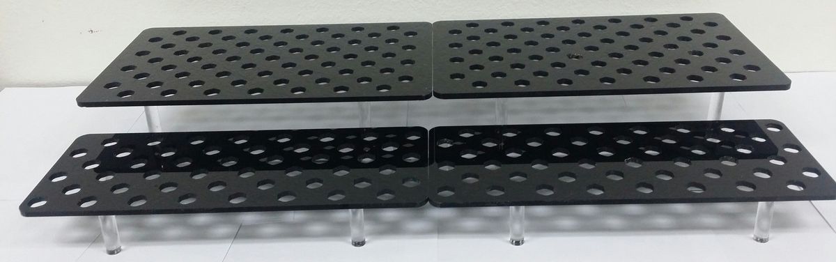 REF# FR101 2 Tier Staggered Frag Racks 4 Racks Per Set (8 Sizes), photo 3