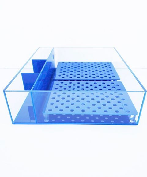REF# FT128 - Rimless Frag Tank w/ Coast To Coast AIO Section, photo 2