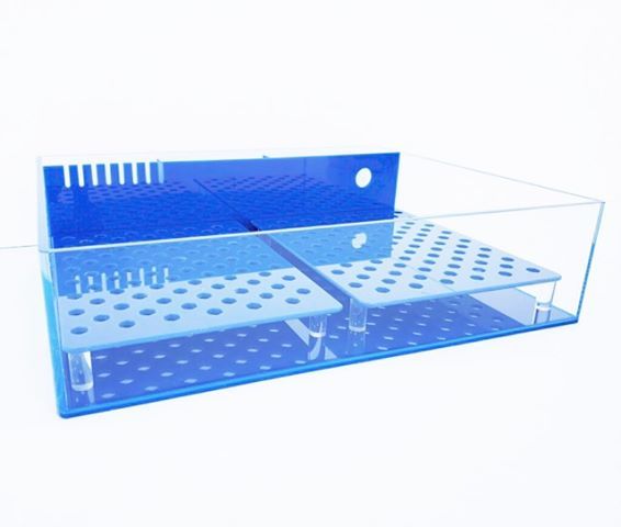 REF# FT128 - Rimless Frag Tank w/ Coast To Coast AIO Section, photo 4