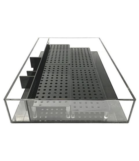 REF# FT310 - Rimless AIO Frag Tank w/ 4 Staggered Frag Racks 36"x24"x6" (22.5 gal.), photo 2