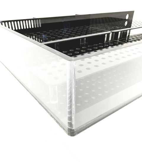 REF# FT310 - Rimless AIO Frag Tank w/ 4 Staggered Frag Racks 36"x24"x6" (22.5 gal.), photo 4