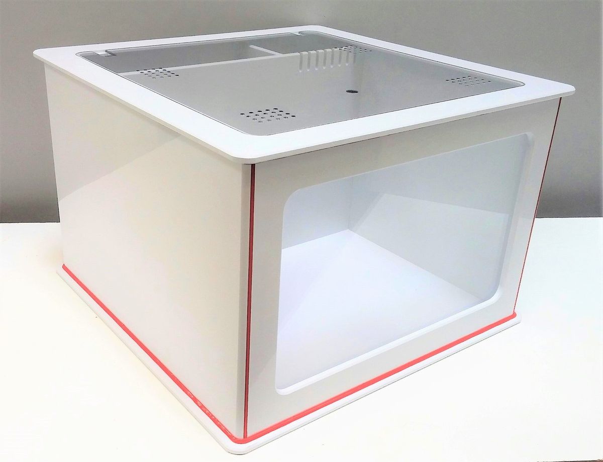 REF# PVC184 Cube PVC 20x20x16 PVC/Acrylic Hybrid Tank w/ All-In-One Section, photo 2