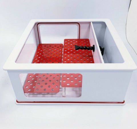 REF# PVCFT201 - PVC/Acrylic Hybrid Frag Tank w/ Coast to Coast Internal Overflow Box, photo 4