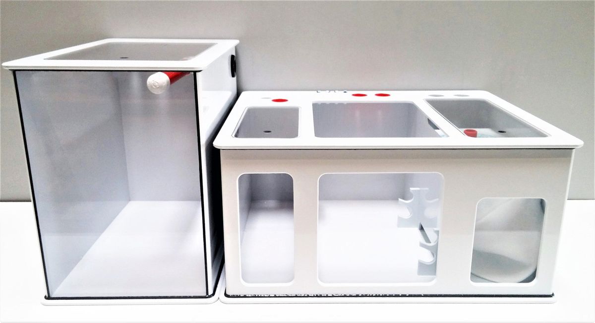 REF# PVCSR104 - PVC/Acrylic Hybrid Sump and Refugium Combo