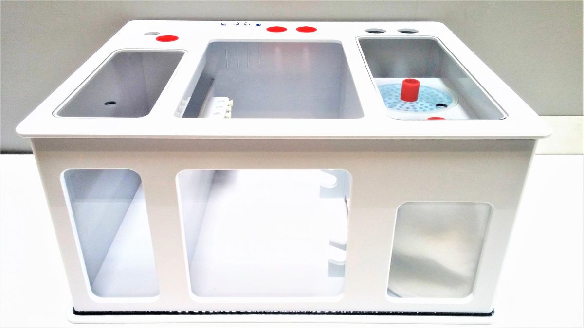 REF# PVCSR104 - PVC/Acrylic Hybrid Sump and Refugium Combo, photo 3