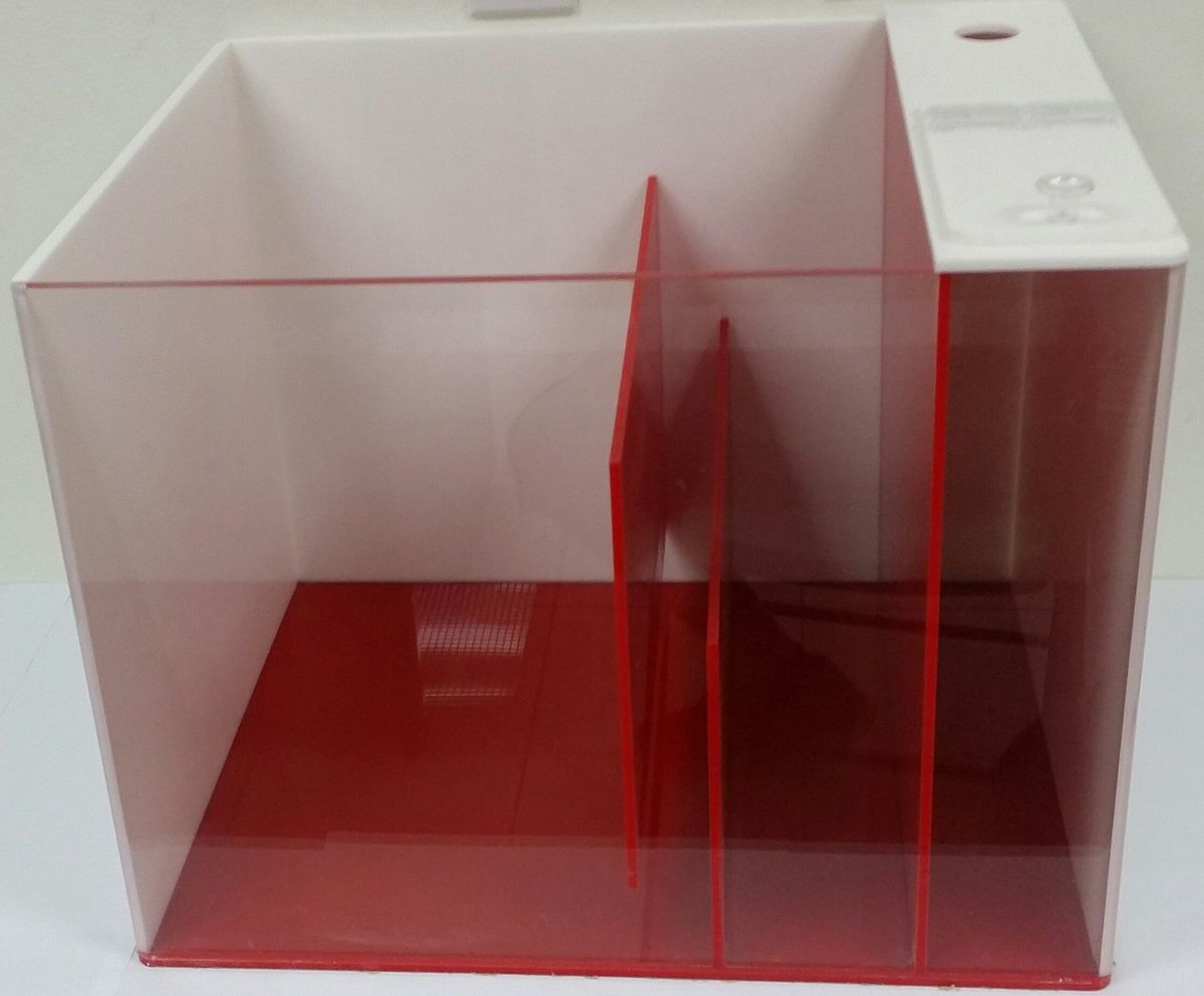 REF# S120 - Red & White Sump w/Attached ATO (7 sizes), photo 5