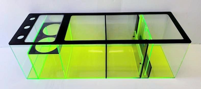 REF# S128 - Neon Green/Black/Clear Sump