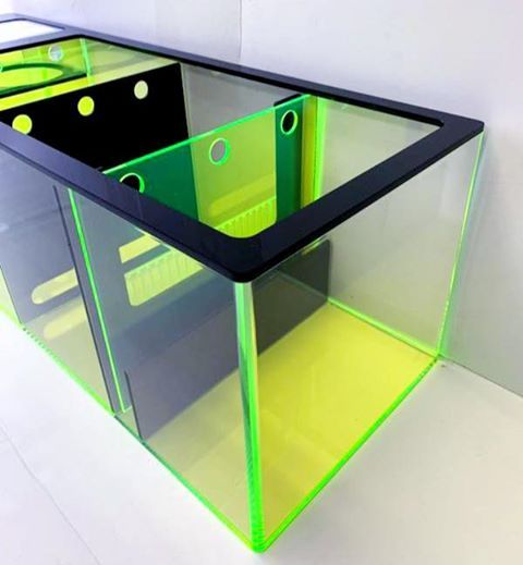 REF# S128 - Neon Green/Black/Clear Sump, photo 7