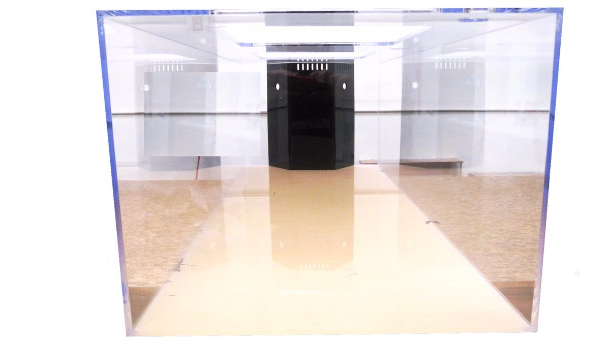 REF# T107 - Peninsula Style Aquarium w/ Trapezoid Overflow Box (6 sizes available)