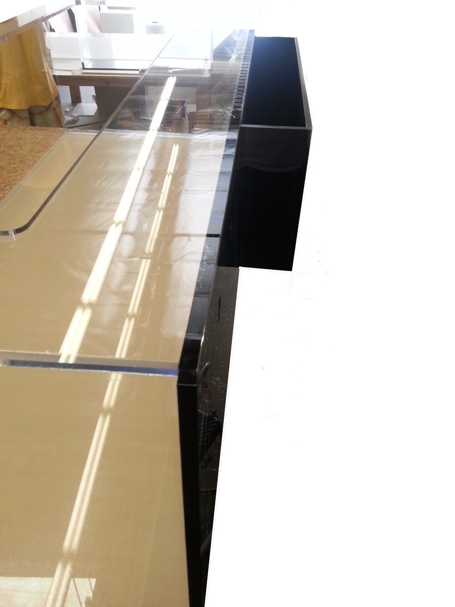 REF# T135 - 96x36x24 Show Tank w/ Eurobrace and External overflow, photo 4